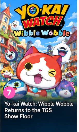 Yo-kai Watch: Wibble Wobble Returns to the TGS Show Floor - Gameforce Mobile news hero image
