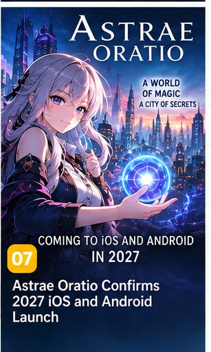 Astrae Oratio Confirms 2027 iOS and Android Launch - Gameforce Mobile news hero image