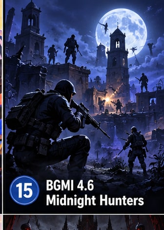 BGMI 4.6 Midnight Hunters Update Expands Its Supernatural Battle Royale - Gameforce Mobile news hero image