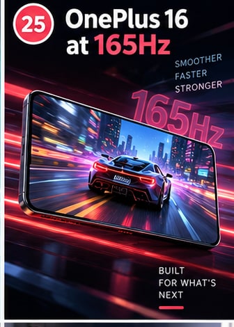 OnePlus 16 Teaser Confirms System-Wide 165Hz Ambitions - Gameforce Mobile news hero image