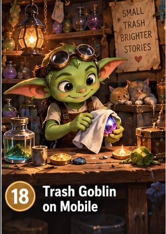 Trash Goblin Brings Cozy Restoration Gameplay to Smartphones - Gameforce Mobile news hero image