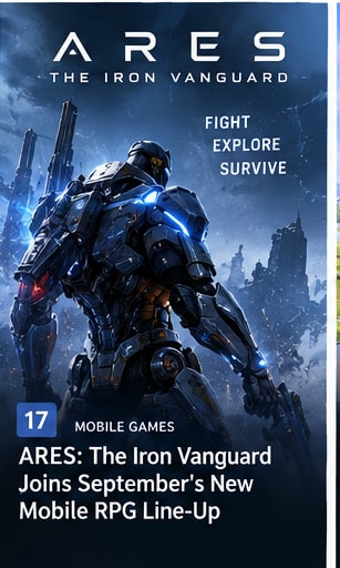 ARES: The Iron Vanguard Joins September's New Mobile RPG Line-Up - Gameforce Mobile news hero image