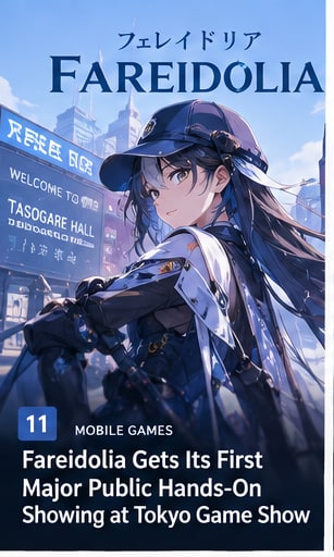 Fareidolia Gets Its First Major Public Hands-On Showing at Tokyo Game Show - Gameforce Mobile news hero image