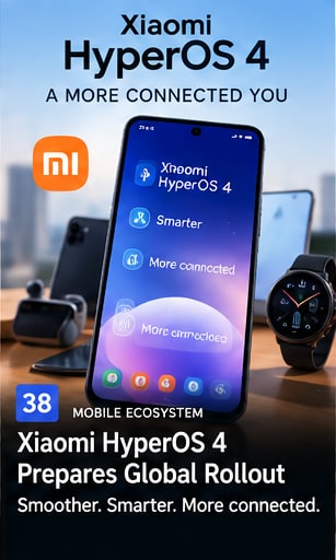 HyperOS 4 Prepares Wider Android 17 Rollout Across Xiaomi Devices - Gameforce Mobile news hero image