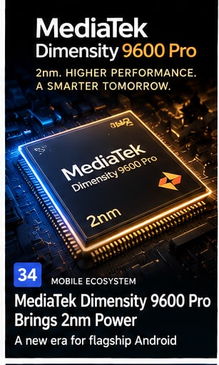 MediaTek Dimensity 9600 Pro Brings 2nm Competition to Flagship Android - Gameforce Mobile news hero image