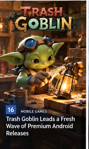 Trash Goblin Leads a Fresh Wave of Premium Android Releases - Gameforce Mobile news hero image