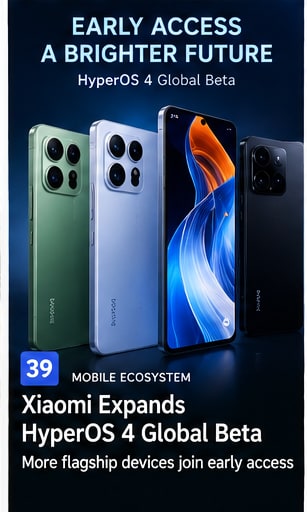 Xiaomi Expands HyperOS 4 Global Beta to More Flagship Phones - Gameforce Mobile news hero image