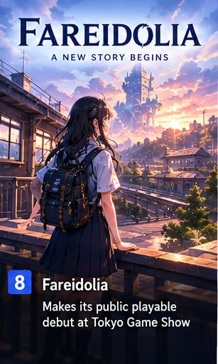 Fareidolia Makes Its Public Playable Debut at Tokyo Game Show - Gameforce Mobile news hero image