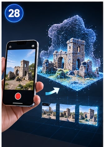 Insta360 Spatial Capture Will Turn Phone-App Videos Into Explorable 3D Scenes - Gameforce Mobile news hero image