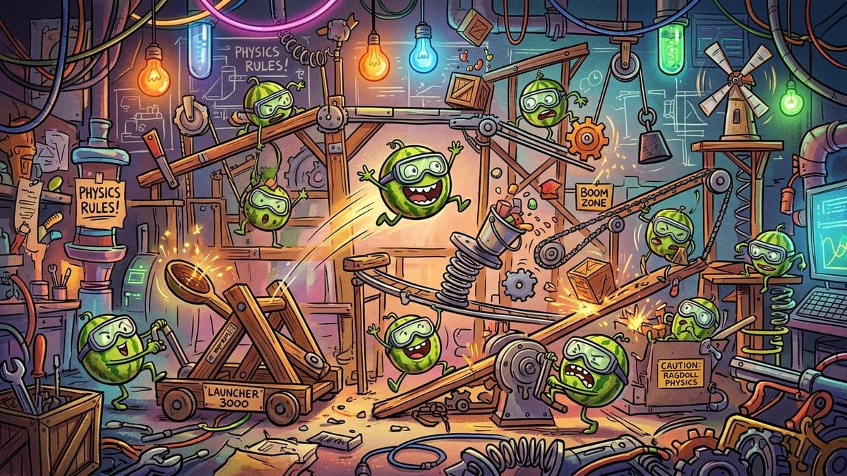 Melon Sandbox Turns the Chaos Up to Four With New Multiplayer Mode
