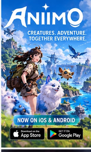 Aniimo's Mobile Launch Brings Its Full Creature-Catching World to iOS and Android - Gameforce Mobile news hero image