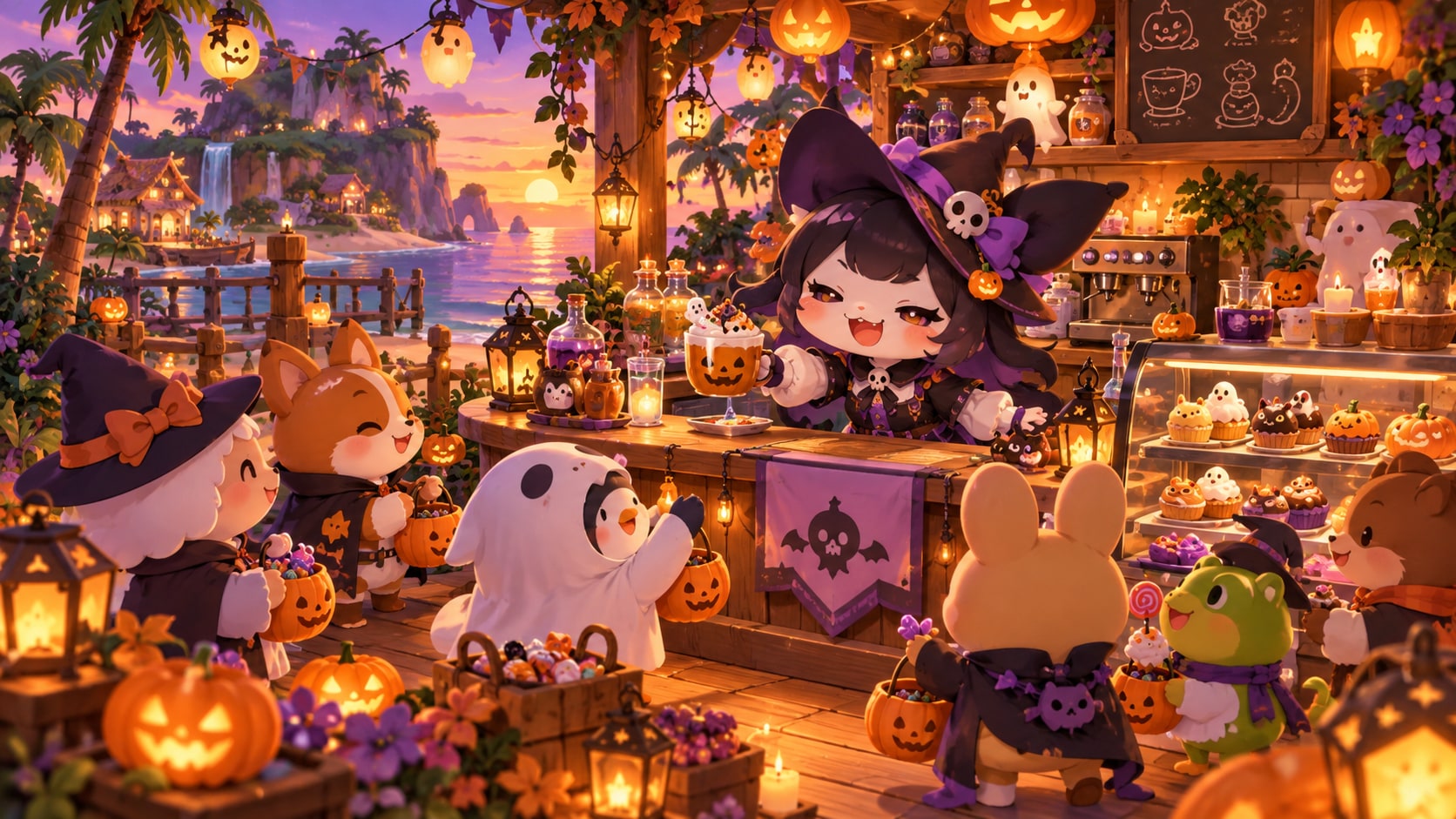 Hello Kitty Island Adventure Hands the Cafe Keys to Kuromi for a Month of Mischief
