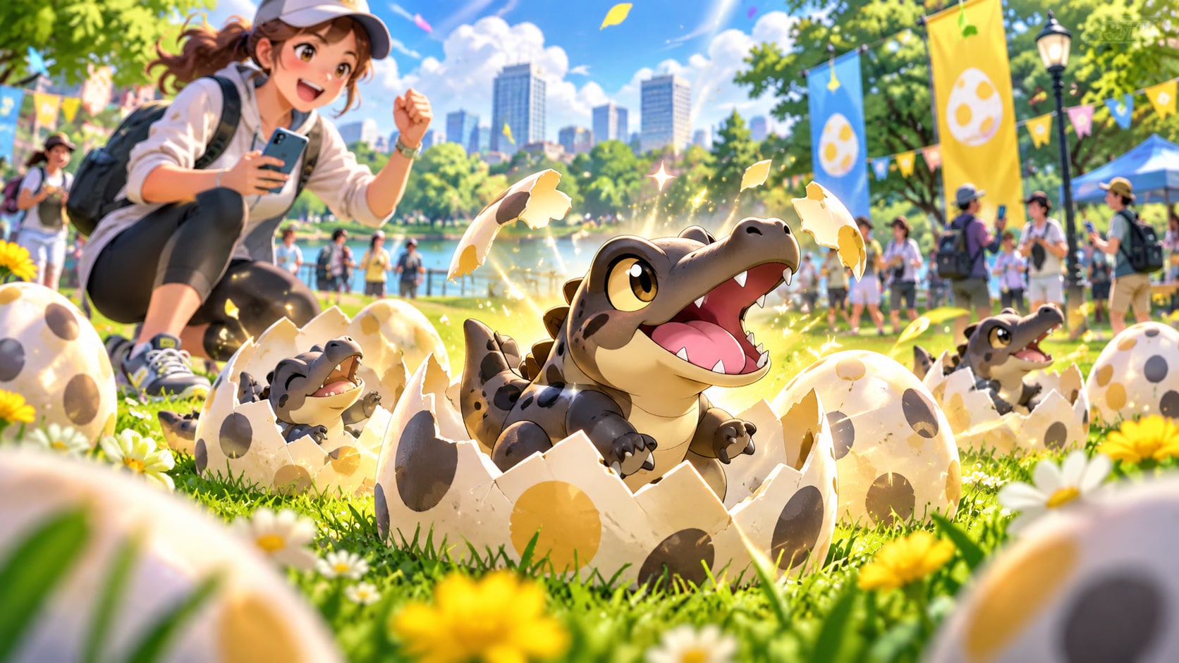 Pokémon GO Announces Sandile Hatch Day With Shiny Boosts and Shorter Egg Distances - Gameforce Mobile news hero image