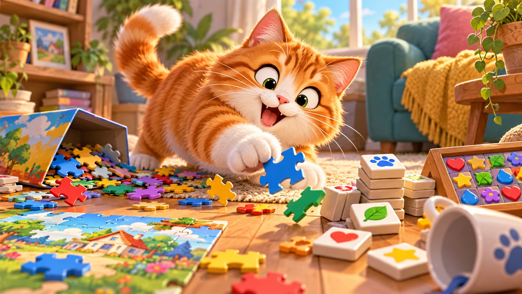 Simon's Cat World Turns the Famous Cartoon Feline Into a Puzzle Collection - Gameforce Mobile news hero image