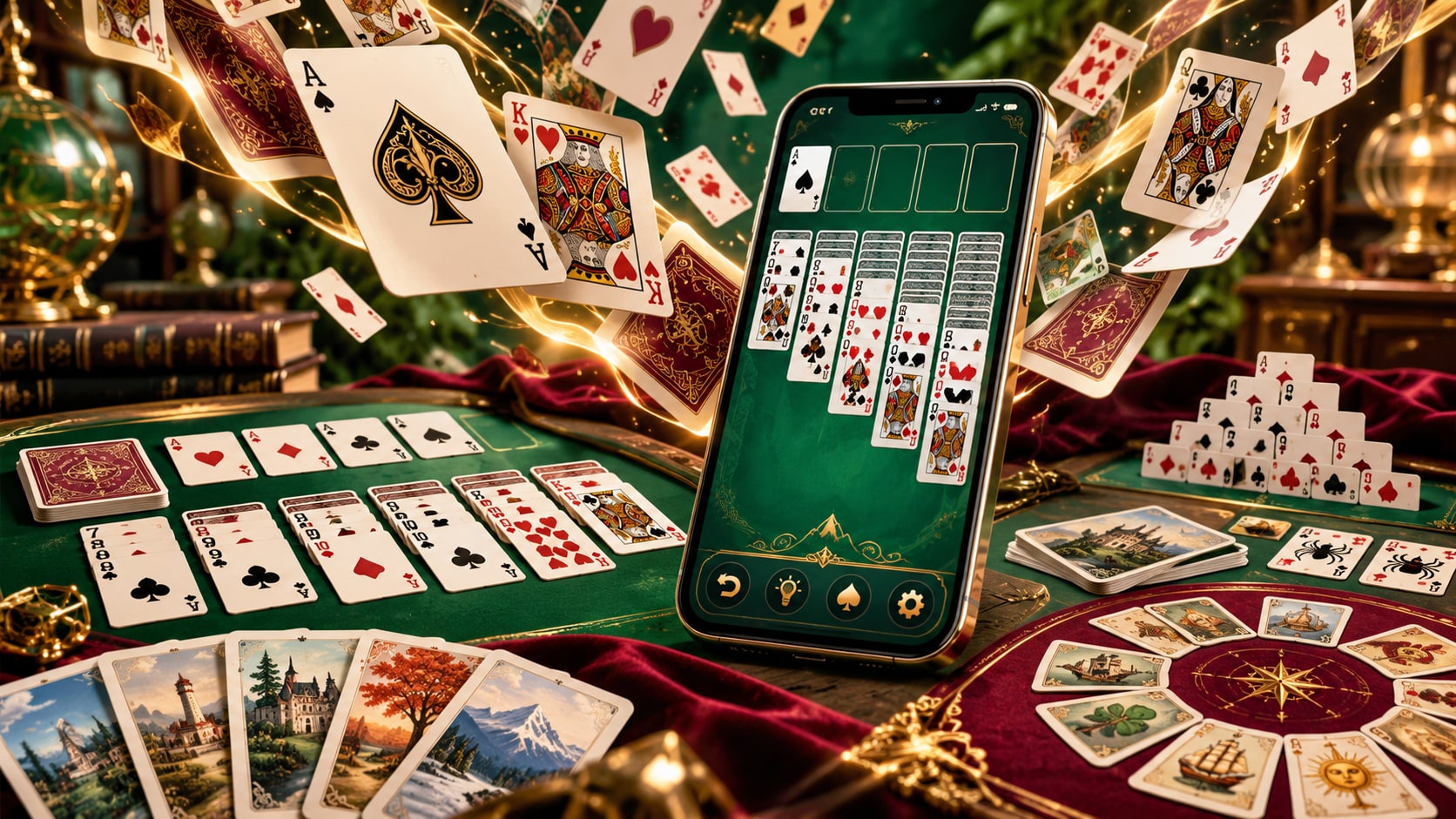 Solitaire 1380 Decides One Solitaire Game Was Clearly Not Enough - Gameforce Mobile news hero image