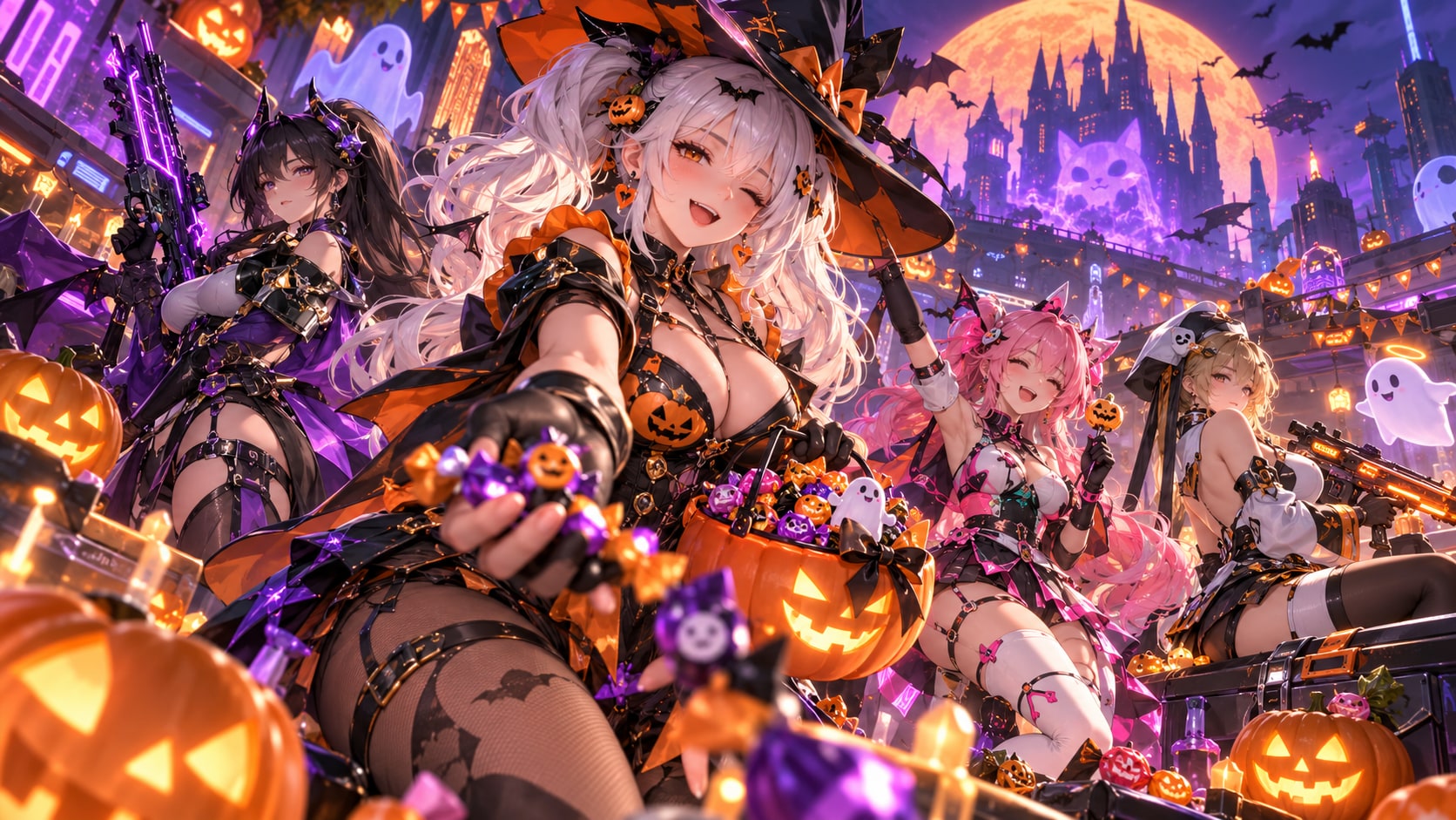 NIKKE Lines Up Little Witch Trick Halloween Update for October 8
