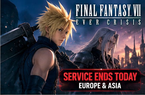 Final Fantasy VII Ever Crisis Actually Goes Dark Today in Europe and Asia