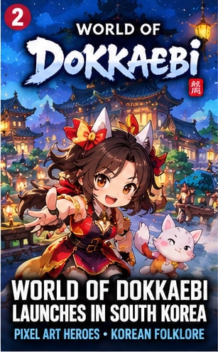 World of Dokkaebi Launches in South Korea With Pixel-Art Heroes and Korean Folklore