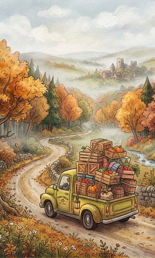 Truckful Brings Beautifully Chaotic Delivery Driving to Android