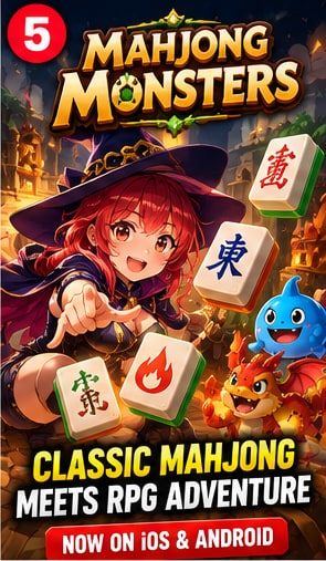 Mahjong Monsters Combines Classic Tile-Matching Puzzles With Dungeon-Crawling RPG Combat