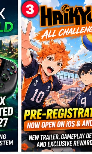 Haikyu!! ALL Challengers Opens iOS and Android Pre-Registration With New Trailer