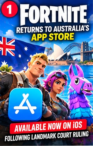 Fortnite Returns to Australia's App Store Following Landmark Competition Ruling