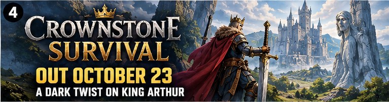 Crownstone Survival Targets October 23 Mobile Release With a Dark Twist on King Arthur