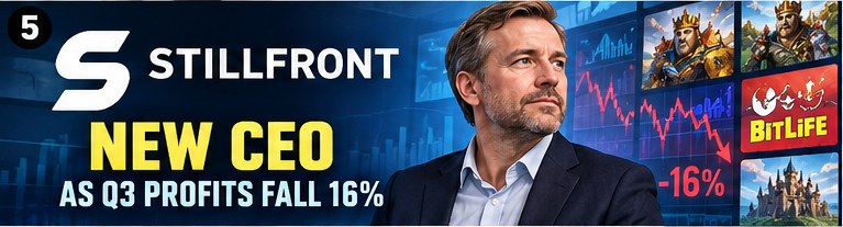 Stillfront Appoints Marcus Jacobs as CEO While Third-Quarter Profits Fall 16 Percent