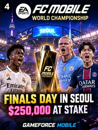 EA Sports FC Mobile World Championship Reaches Finals Day in Seoul With $250,000 at Stake