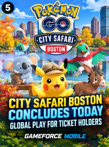 Pokémon GO City Safari Boston Concludes With Worldwide Gameplay for Existing Ticket Holders