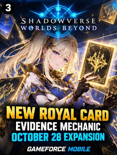Shadowverse Worlds Beyond Reveals Evidence-Based Royal Card Ahead of October 28 Expansion