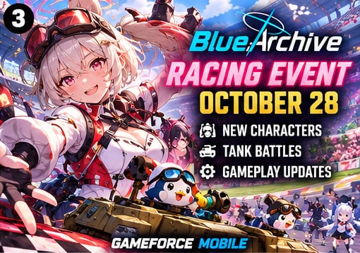 Blue Archive Reveals October 28 Racing Event With New Characters, Tank Battles and Sixth-Anniversary Festival Plans