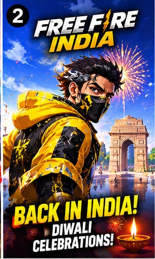 Free Fire India Finally Launches After Three-Year Delay With Local Servers and Diwali Celebrations