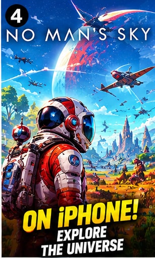 No Man's Sky Reaches Scheduled iPhone Launch Day With an Entire Universe Packed Into Less Than 4GB