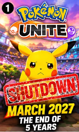 Pokémon UNITE Announces March 2027 Shutdown as Five Years of Mobile MOBA Battles Come to an End