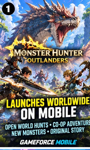 Monster Hunter Outlanders Launches Worldwide as Capcom's Hunting Franchise Goes Open-World on Mobile