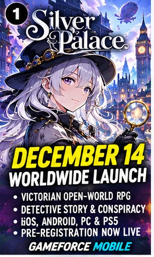 Silver Palace Confirms December 14 Global Launch as Victorian Detective RPG Heads to Mobile