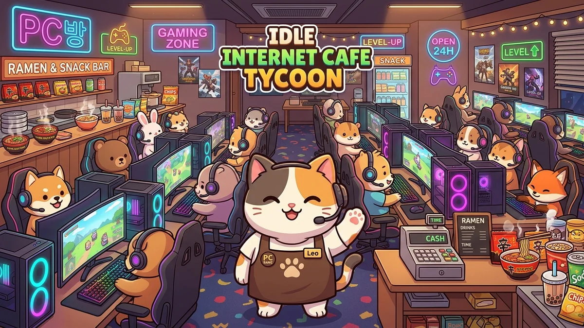 IDLE INTERNET CAFE TYCOON review
